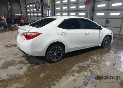 2015 Toyota Corolla S Plus from USA, damaged, VIN 2T1BURHE4FC349565
